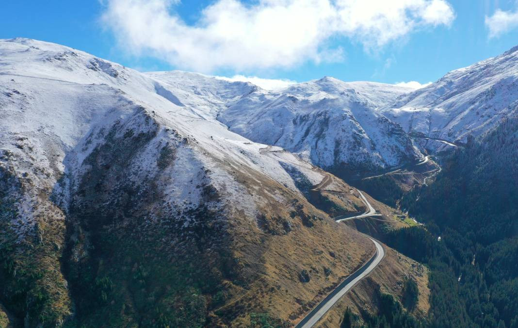 Trabzon'un yüksek kesimleri beyaz örtüyle kaplandı - Resim: 8
